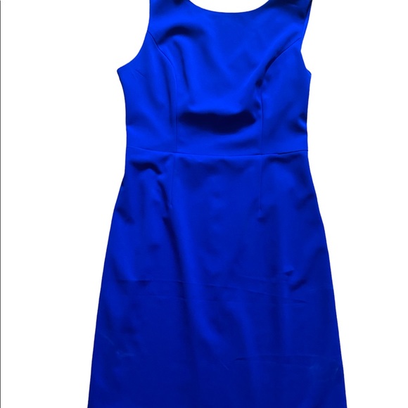 Women’s Size 10 Betsy Johnson Royal Blue Cut Out Sleeveless Dress - Picture 2 of 10
